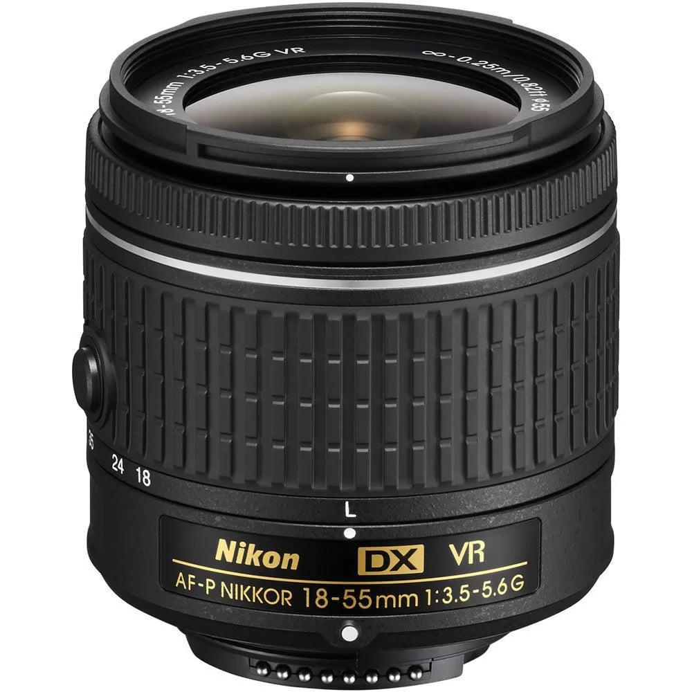 Nikon D5600 DSLR Camera + 18-55mm VR - 3 Lens Kit + Extra Battery + 1yr Warranty