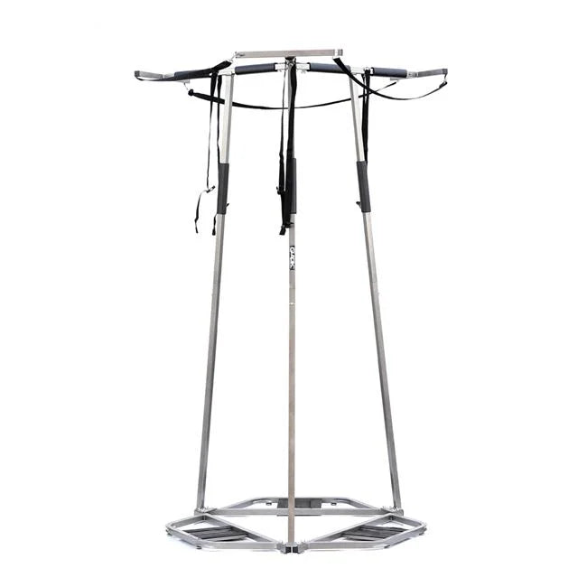 Glacik 27.5 in. Vertical Storage Rack for 3 Kayak & SUP Paddle Boards, Grey