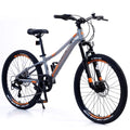 Mountain Bike for Girls and Boys Mountain 24 inch shimano 7-Speed bike,Suspension fork,Aluminum alloy Frame,10 inch Frame