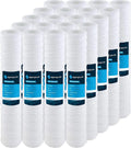 SpiroPure SP-CW50-20 20x2.5 50 Micron String-Wound Polypropylene Sediment Water Filter Cartridge SWC-25-2050 (Case of 20)