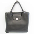 Pre-Owned Jimmy Choo Robin Women's Leather Shoulder Bag,Tote Bag Black (Good)