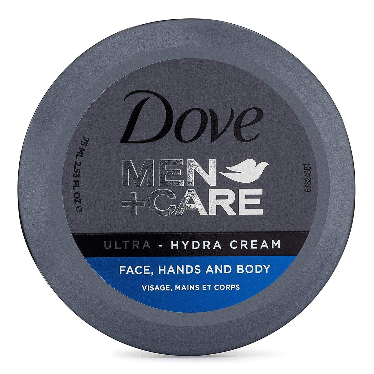 Dove Men+Care Ultra-Hydra Cream With 24 Hour Moisturization, 2.53 Fl Oz (Pack Of 5)