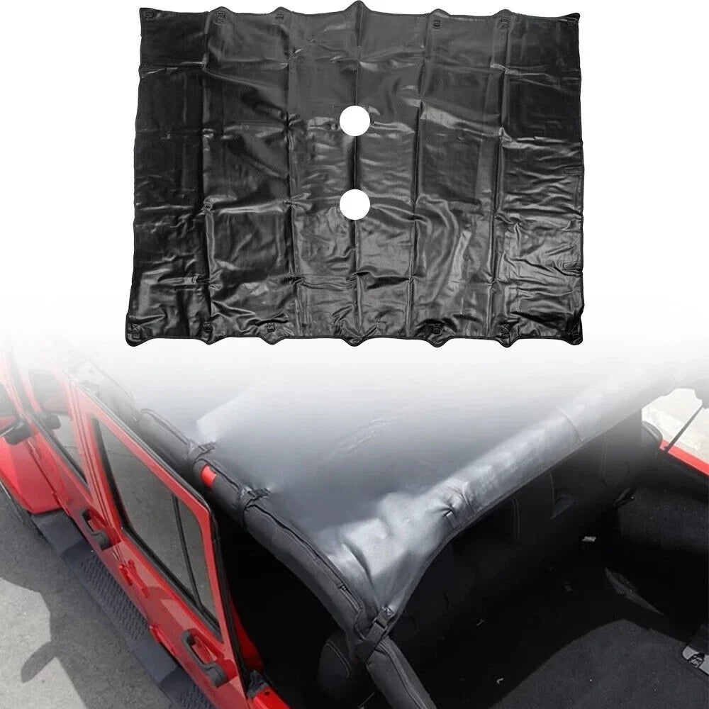 Paddsun Leather Top Sunshade Protection Jeep Wrangler JK JKU 07-18 NEW Ultimate Sun Protection Easy Installation