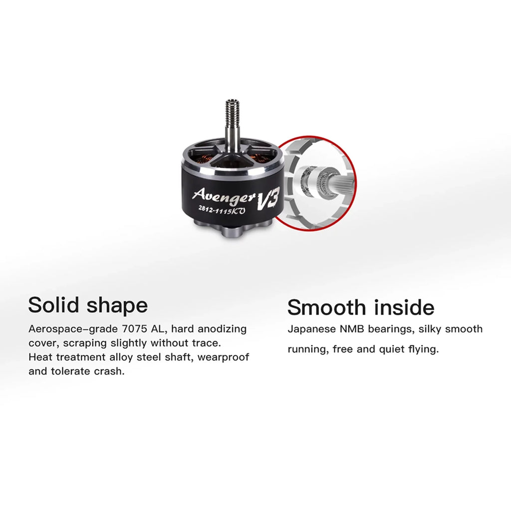 Dadypet ESC,4PCS FPV Remote Drone FPV Drone 2812 ERYUE V3 1115KV Motor V3 900KV Motor ESC HUIOP