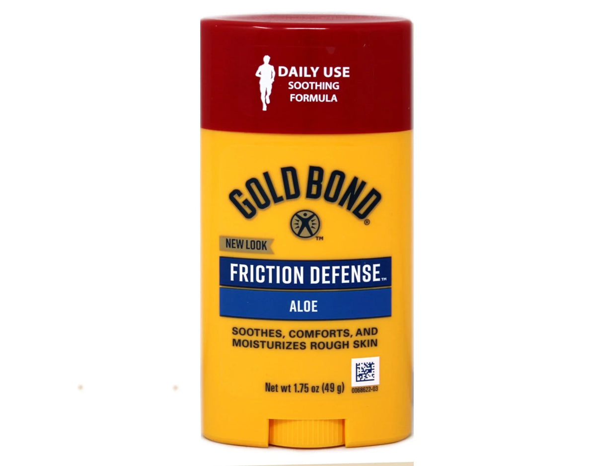 Gold Bond Friction Defense Stick Unscented 1.75 Oz, 3-Pack