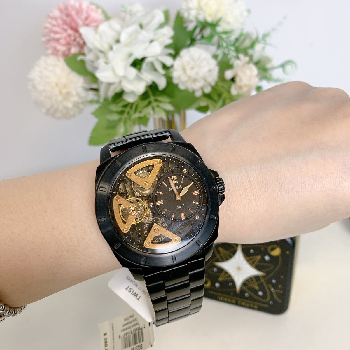 Fossil BQ2788 Privateer Twist Black Stainless Steel Watch