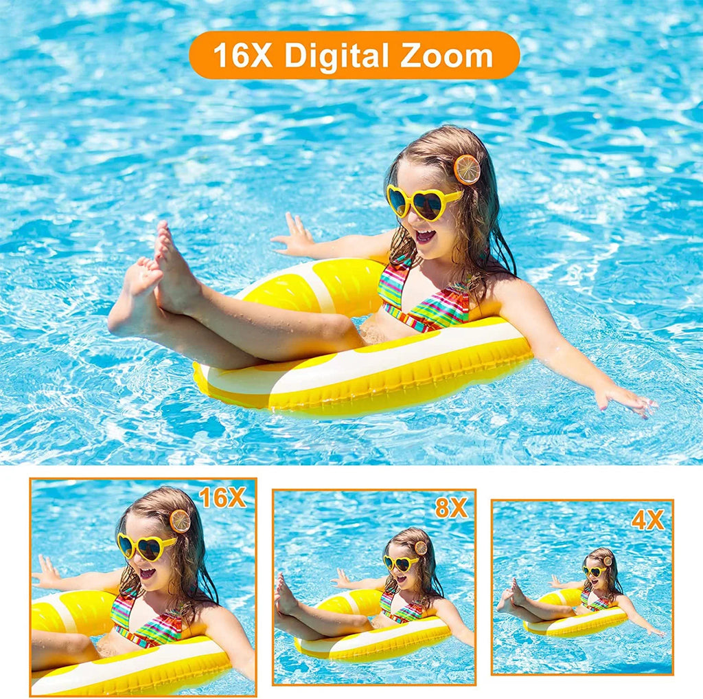 Digital Camera, FHD 1080P Digital Camera for Kids Video Camera with 32GB SD 16X Digital Zoom, Compact Point