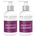 Skin Actives Scientific SAS-SLCLC-CLNSR-FLW-6OZ-2X Flawless Salicylic Cleanser - 6 fl oz - 2-Pack