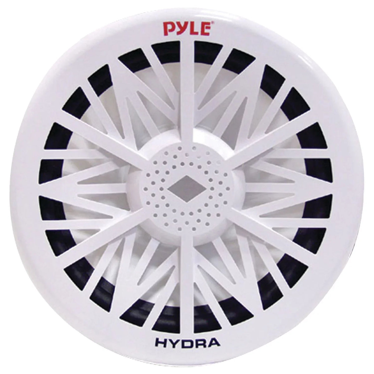 Pyle PLMRW8 8 Inch 400 Watt Peak 4 Ohm Water Resistant Marine Subwoofer, White