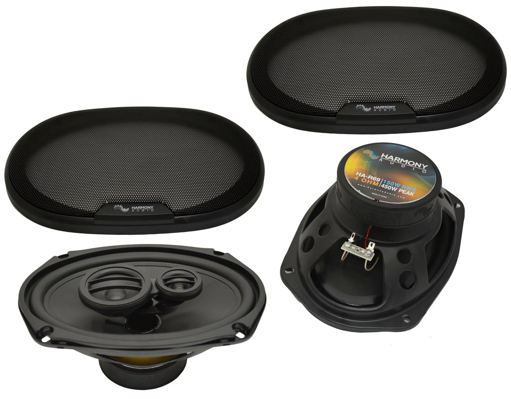 Fits Chrysler 300M 1999-2004 Rear Deck Replacement Harmony HA-R69 Speakers New