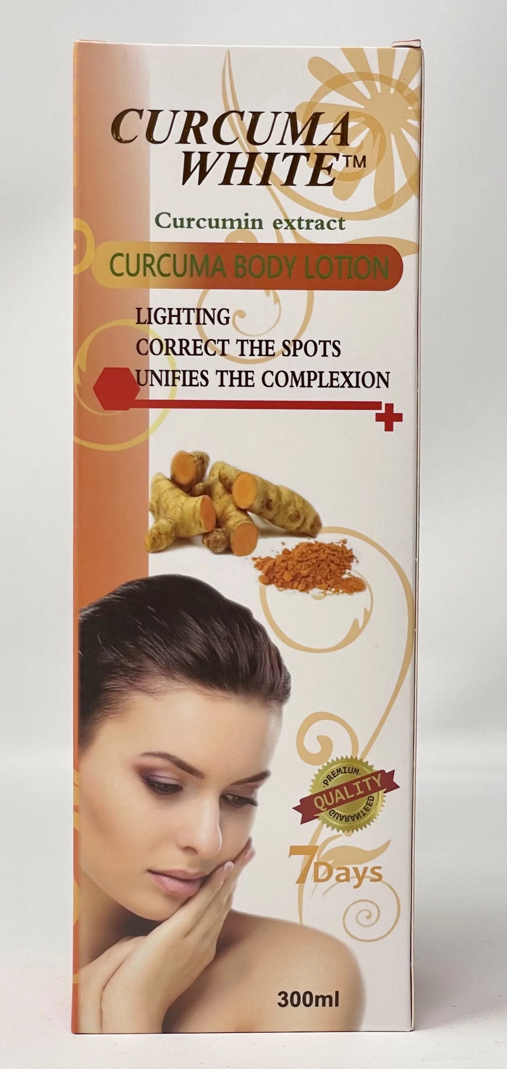 CURCUMA WHITE BODY LOTION LIGHTENING CORRECT SPOT 300 ML FREE SHIPPING