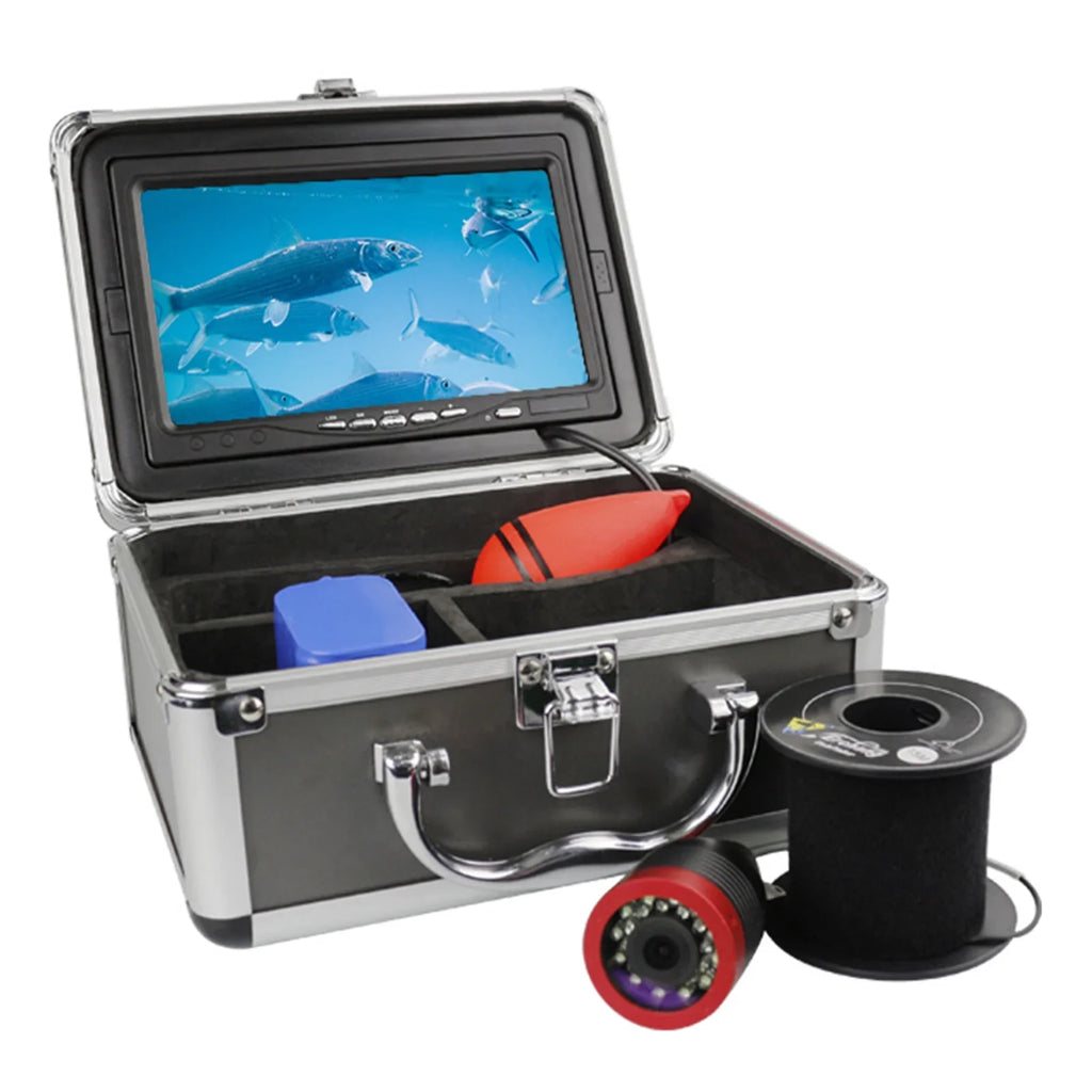 Erchang Underwater Fishing Camera Portable Fish Finder with 7 Inch for Boat Kayak Lake Sea Fishing Real Time , Uncover Underwater Secrets