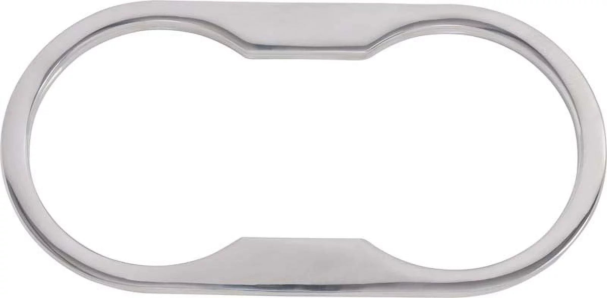 Kentrol 30002 Jeep Wrangler JK - 2007-10 Cup Holder Bezel Polished Stainless Steel