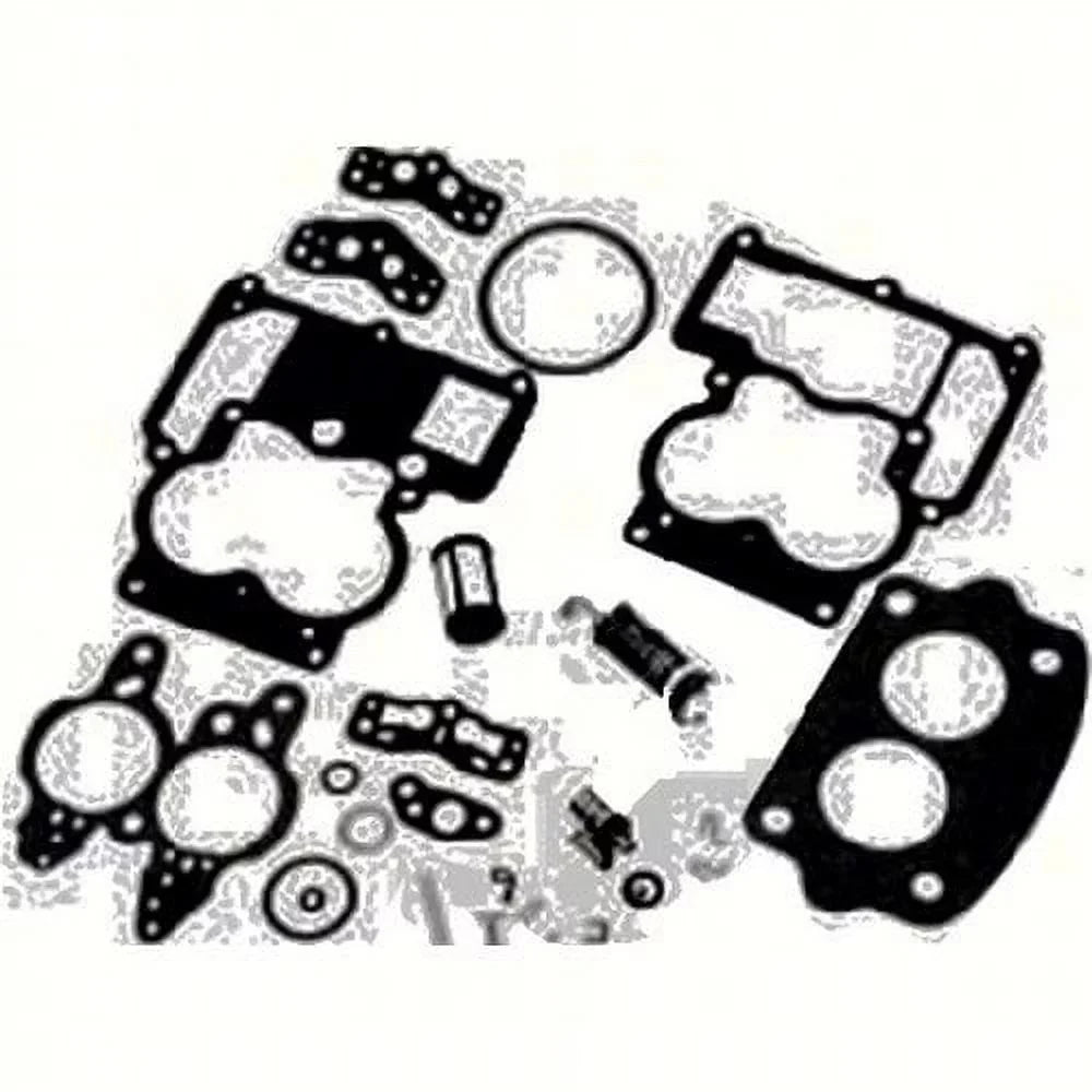 Quicksilver 823427A 1; Carburetor Repair Kit-Rochester 2Bbl 823427A1 Replaces Mercury / Mercruiser