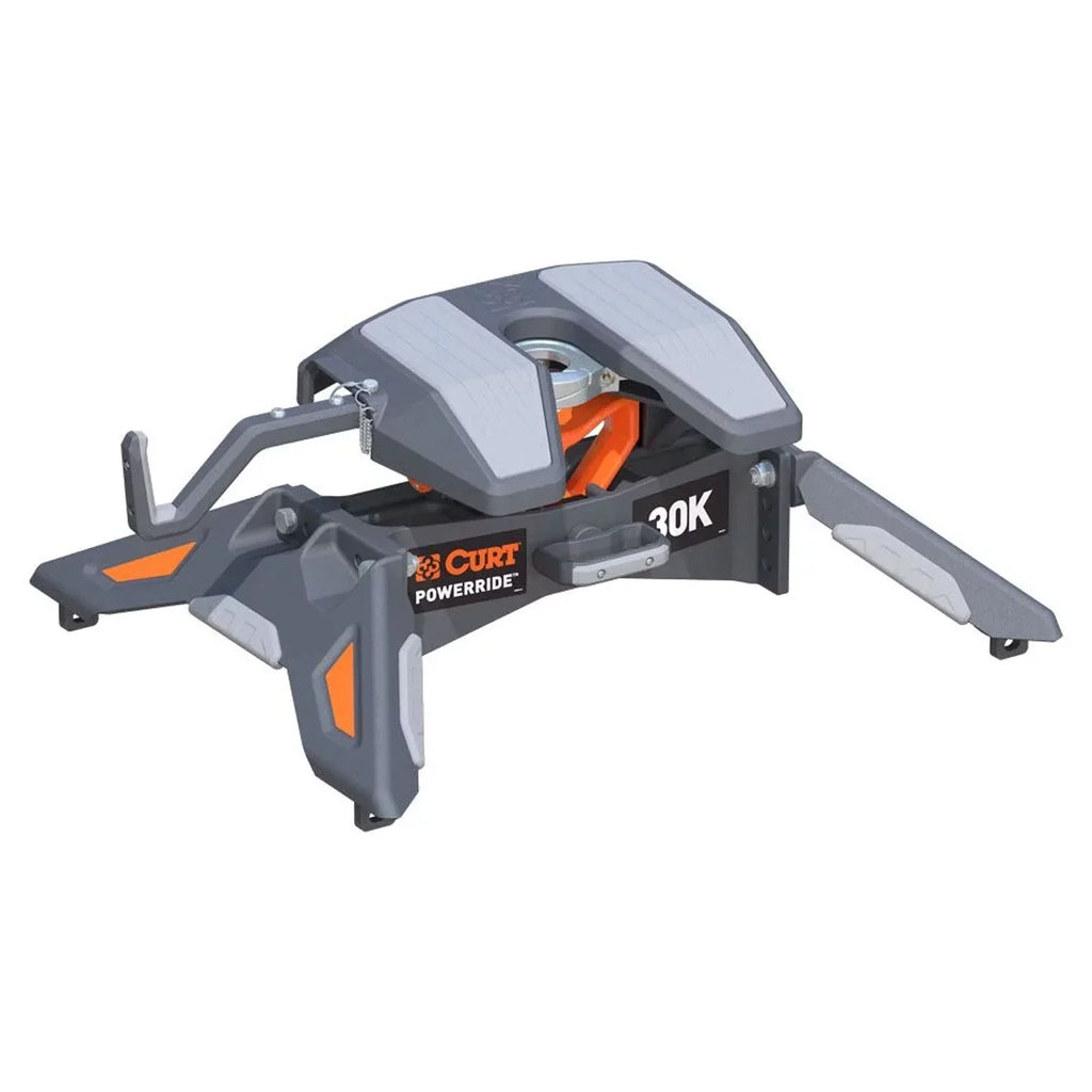 CURT 16320 PowerRide 30K 5th Rim Towing Hitch, 30,000 Pound Capacity