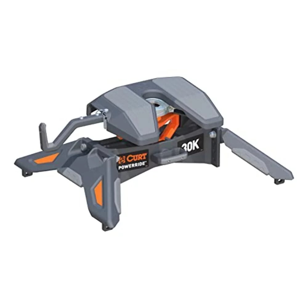 CURT 16320 PowerRide 30K 5th Rim Towing Hitch, 30,000 Pound Capacity