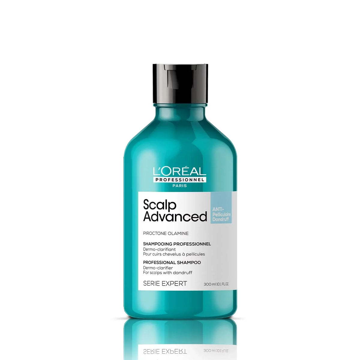 L'Oreal Professionnel Scalp Advanced Anti-Dandruff Dermo-Clarifier Shampoo 300 Ml & Liss Unlimited Hair Mask with Pro-Keratin for Rebellious Frizzy Hair.