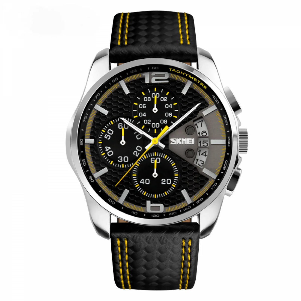 HLXD Men Watches Sports Large Big Face Luxury Waterproof Fashion Dress Casual Analog Quartz Chronograph Wrist Watch