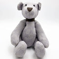 Pre-Owned GUCCI Gucci Bear Plush Toy Purple x Brown GG Canvas Interior Ladies Kids (Good)