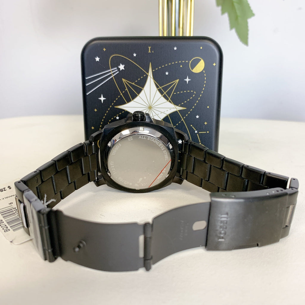 Fossil BQ2788 Privateer Twist Black Stainless Steel Watch