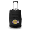MOJO Black Los Angeles Lakers 21" Softside Rolling Carry-On Suitcase