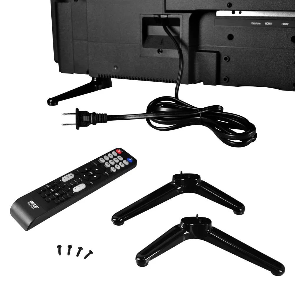 Pyle 2 x PTVDLED32.5 32 Inch Widescreen 1080p LED HD TV with DVD Player (2 Pack)