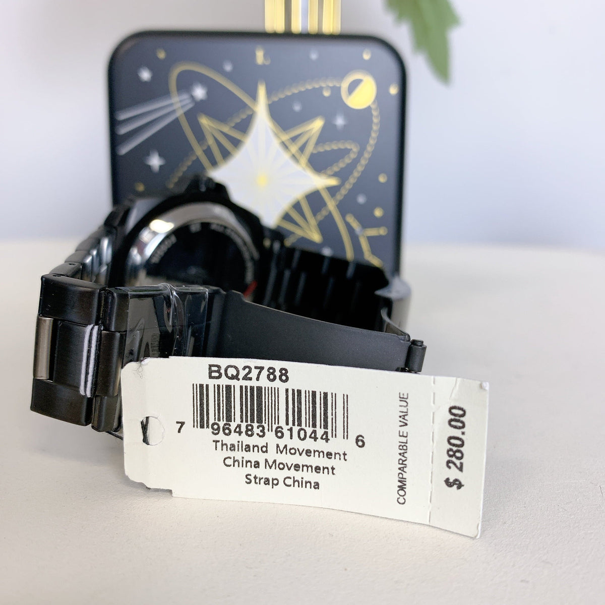 Fossil BQ2788 Privateer Twist Black Stainless Steel Watch