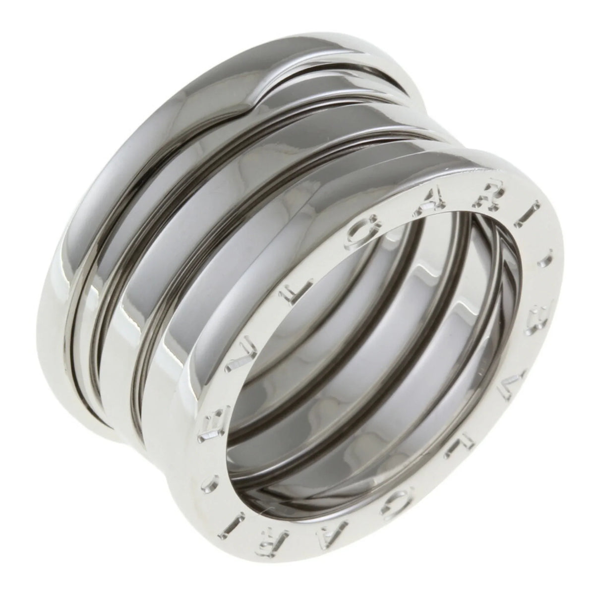 Pre-Owned Bvlgari B-zero.1 B-Zero One 4 Band Ring No. 12 18K Ladies BVLGARI BRJ10000000119403 (Like New)