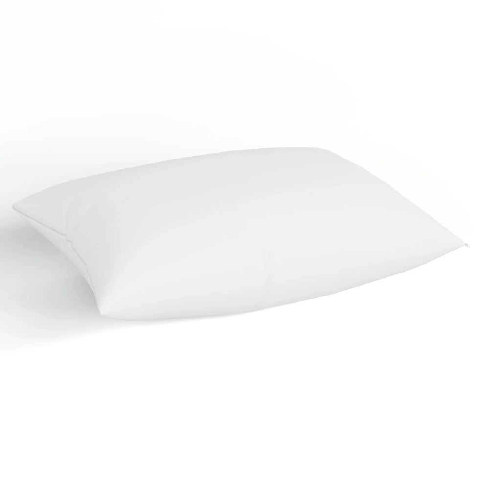 Poly-Cotton Zippered Pillow Cover - Standard Size Pillow Protector - Protects from Dirt, Dust, and Debris - 12 Pack