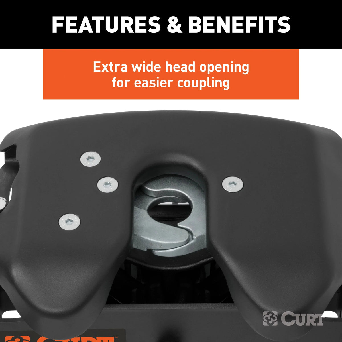 CURT Q16 5th Tire Hitch Head