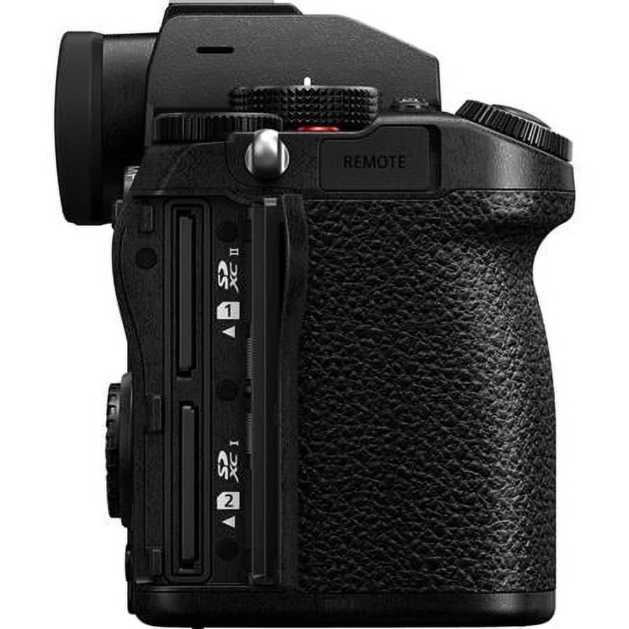 Lumix DC-S5 Mirrorless Camera with Lumix S 20-60mm f/3.5-5.6 and LUMIX S 85mm f/ 1.8 L-Mount Lens