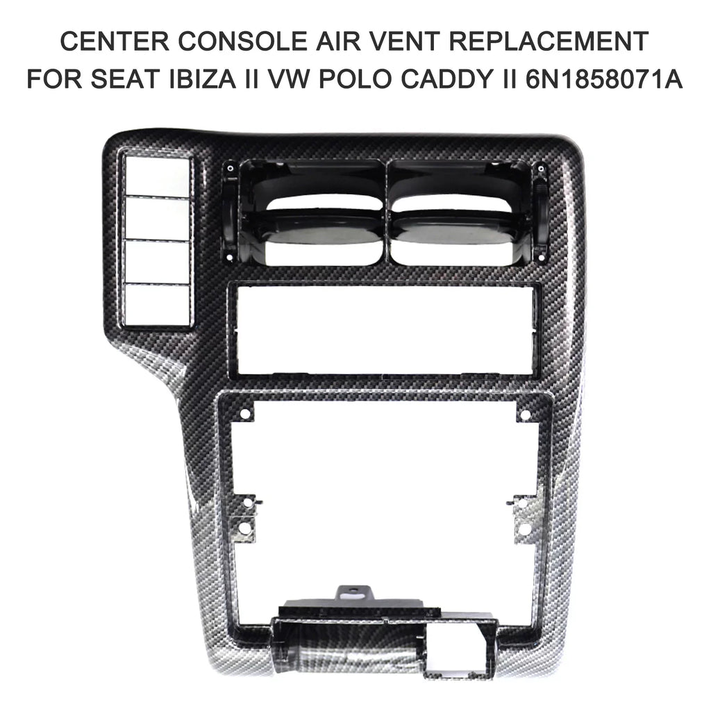 Nebublu Air Vent,Caddy II 6N1858071A Saddle Ibiza II Vent Saddle Ibiza Air Vent Center Console Air II Caddy Vent 6N1858071A Center mewmewcat QISUO ERYUE