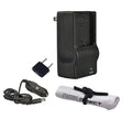 Panasonic Lumix DMC-ZS7 Off Camera 'Intelligent' Rapid Charger + Nwv Direct Microfiber Cleaning Cloth.