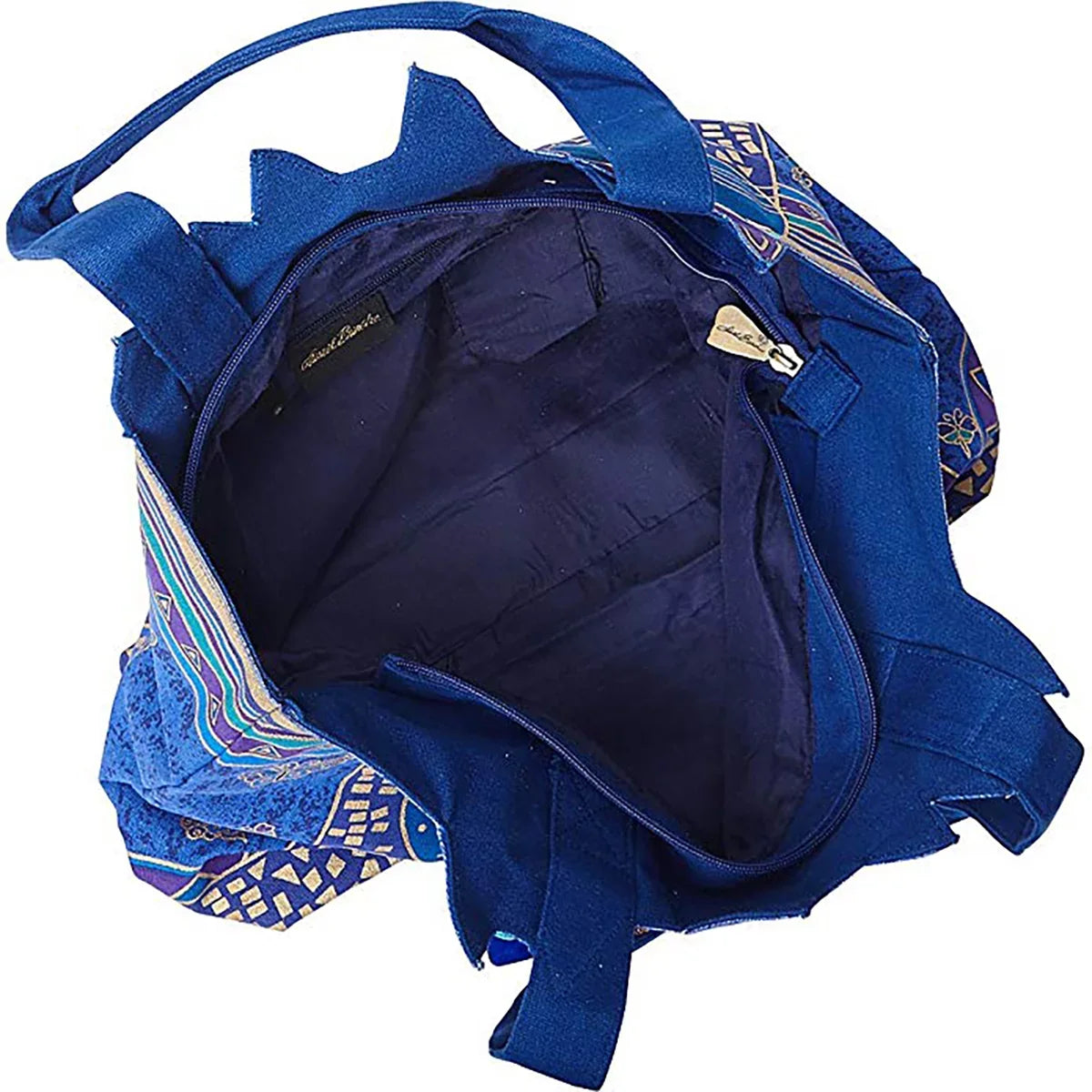 Laurel Burch Indigo Cats Large Cutout Shoulder Tote (Indigo Cats)