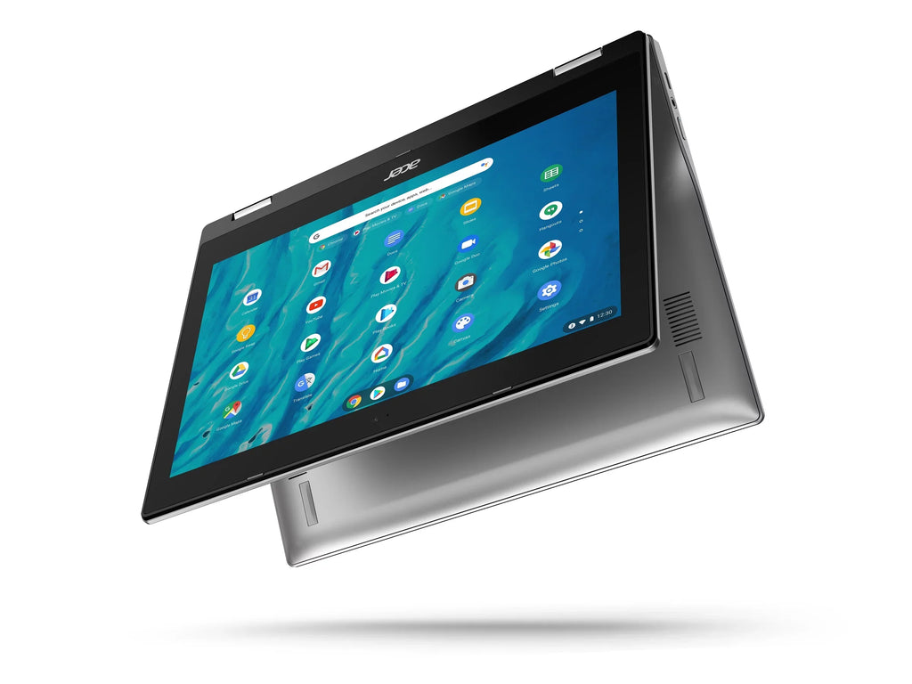 2023 11.6" Lightweight HD Touch-Screen Chromebook MediaTek MT8183C 8-Core Processor, 4GB DDR4 RAM, 32GB SSD, WiFi, Chrome OS with UltraTech Mouse Pad Bundled - Nextday Shipping Available.