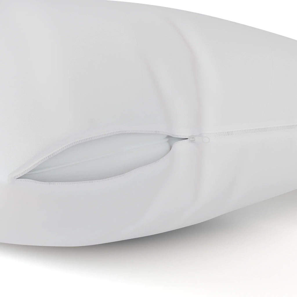 Poly-Cotton Zippered Pillow Cover - Standard Size Pillow Protector - Protects from Dirt, Dust, and Debris - 12 Pack
