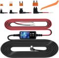Dash Cam Hardwire Kit,Type-C Hard Wire Kit,USB C Hard Wire Kit Fuse for Dashcam, Plozoe 12V-24V to 5V Car Dash Camera