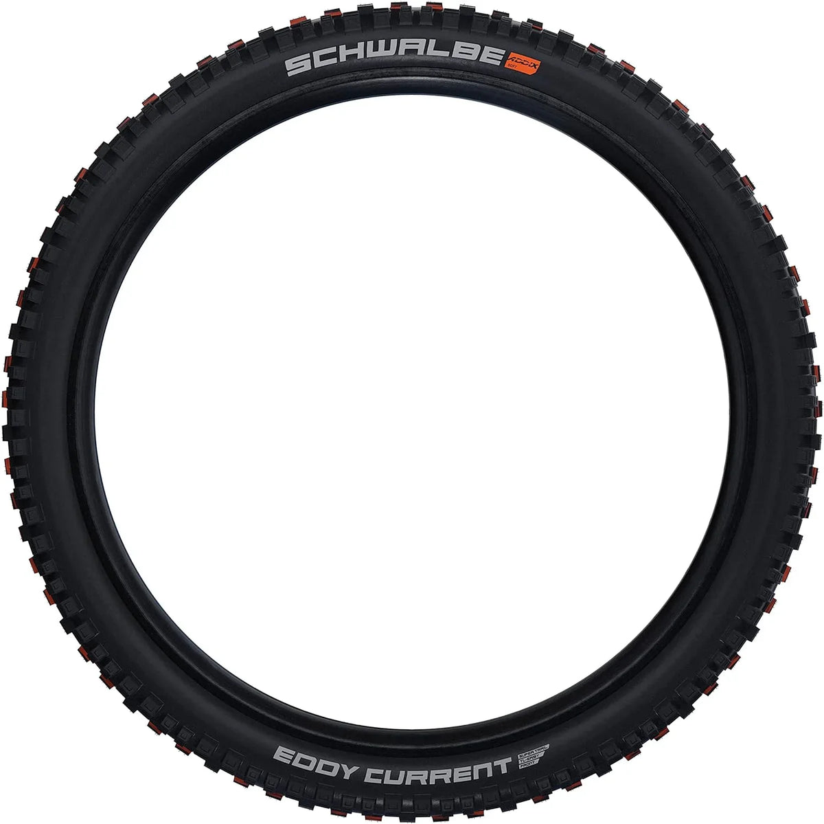 Eddy Current EMTB/MTB And Enduro Tubeless Folding Front Bike Tire | Multiple Sizes | Evolution, Super Trail, Addix Soft | Black