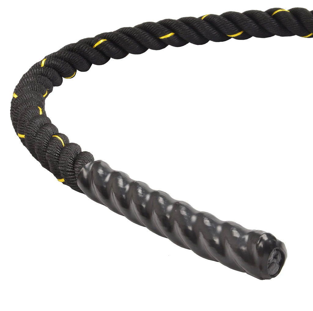 BalanceFrom Battle Rope 2 Inch Diameter Poly Dacron 40 FT Length, Heavy Ropes for Home Gym and Workout