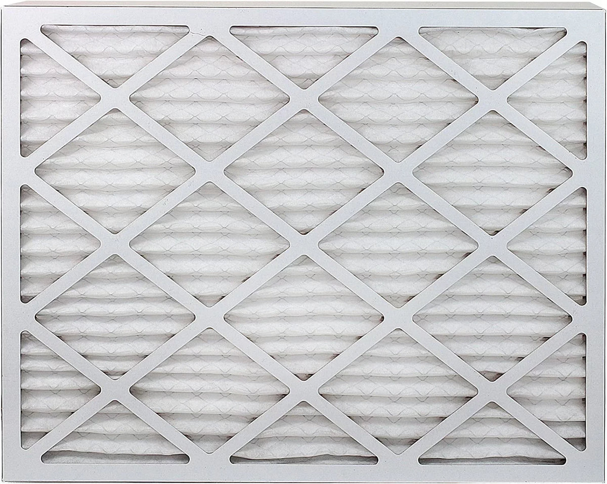 Filterbuy 21x22x1 MERV 8 Pleated HVAC AC Furnace Air Filters (2-Pack)
