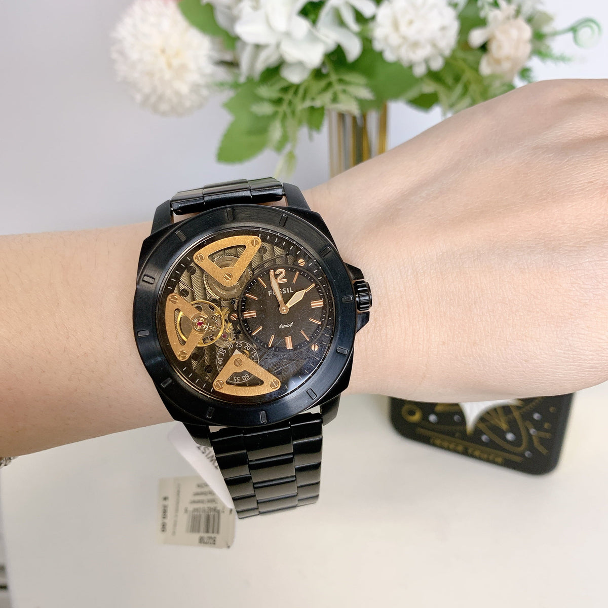 Fossil BQ2788 Privateer Twist Black Stainless Steel Watch