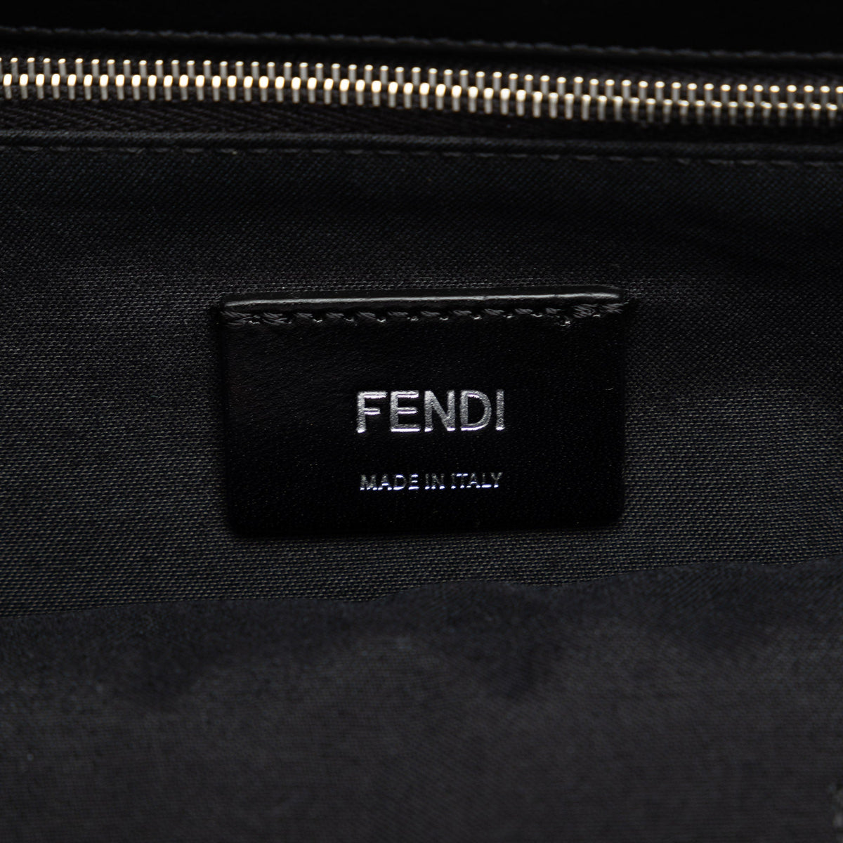 Pre-Owned Authenticated Fendi 1974 Zucca Shopping Tote Coated Canvas Fabric Brown Satchel Unisex (Good)