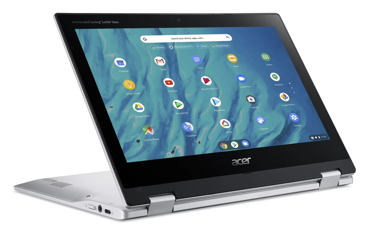 2023 11.6" Lightweight HD Touch-Screen Chromebook MediaTek MT8183C 8-Core Processor, 4GB DDR4 RAM, 32GB SSD, WiFi, Chrome OS with UltraTech Mouse Pad Bundled - Nextday Shipping Available.