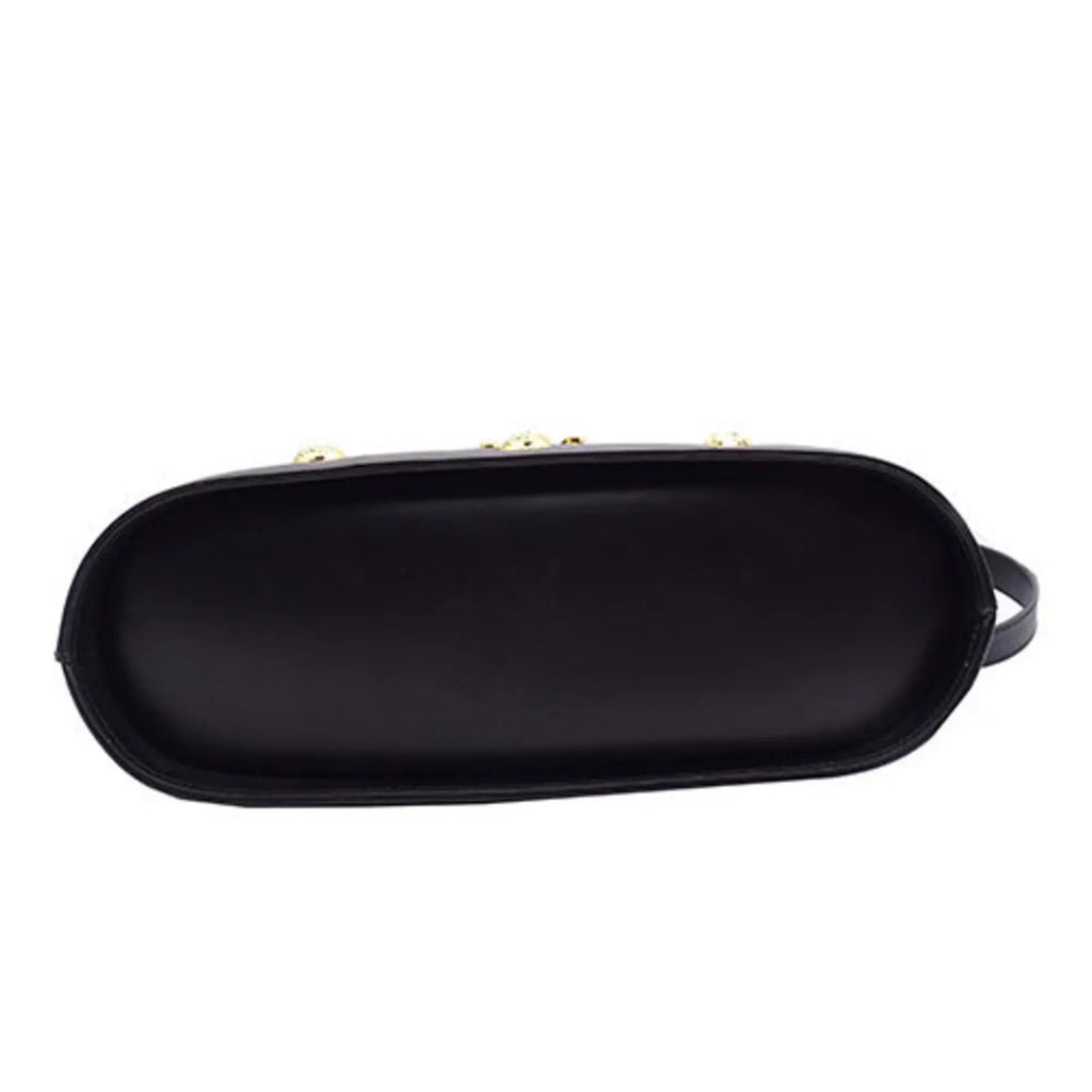 Pre-Owned Salvatore Ferragamo Bag Ladies Handbag Shoulder 2way Black (Good)