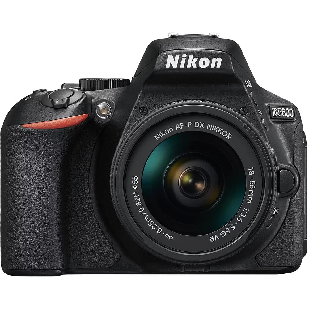 Nikon D5600 DSLR Camera + 18-55mm VR - 3 Lens Kit + Extra Battery + 1yr Warranty