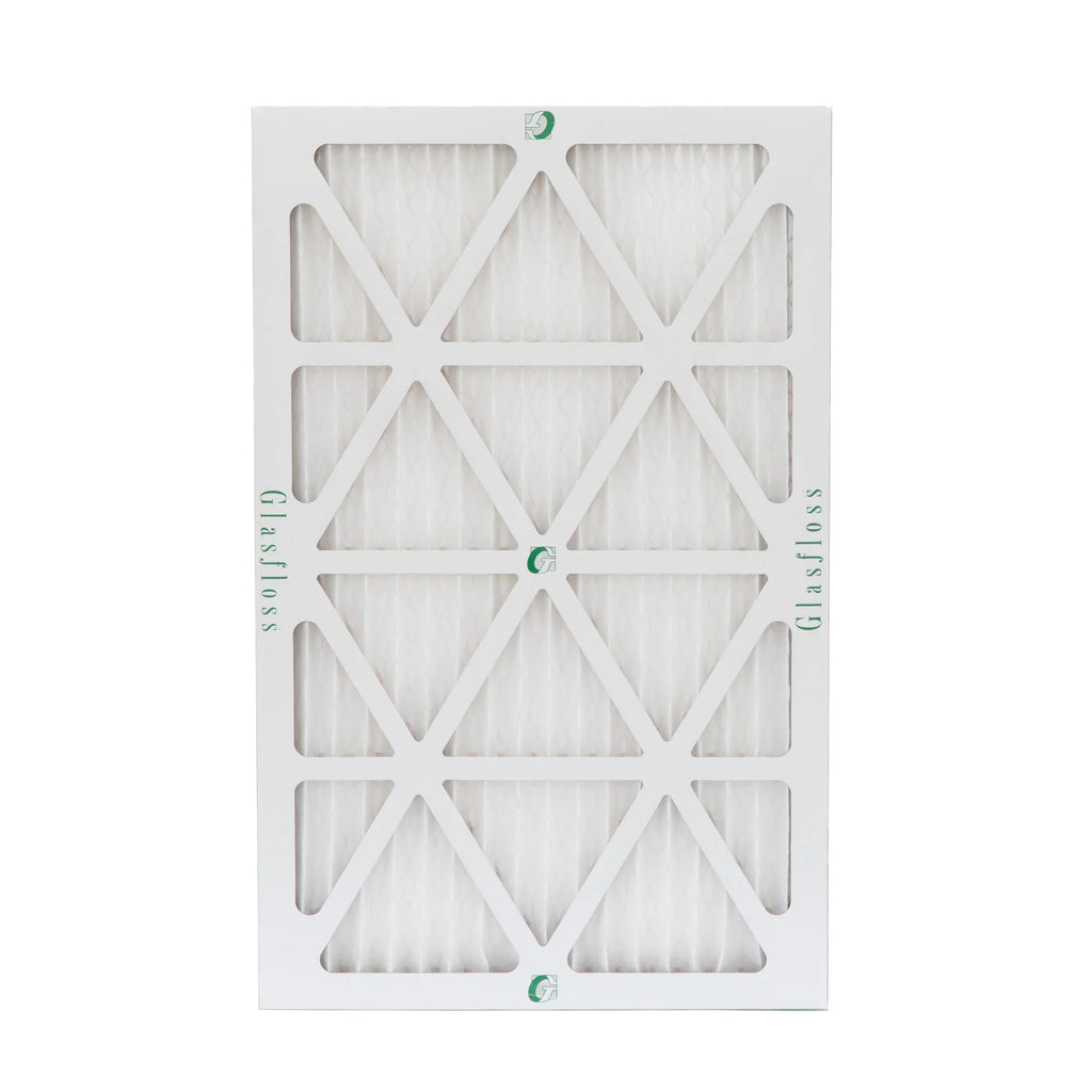 Glasfloss ZL 16x24x1 MERV 10 Pleated AC Furnace Air Filters. Box of 4. Exact Size: 15-1/2 x 23-1/2 x 7/8