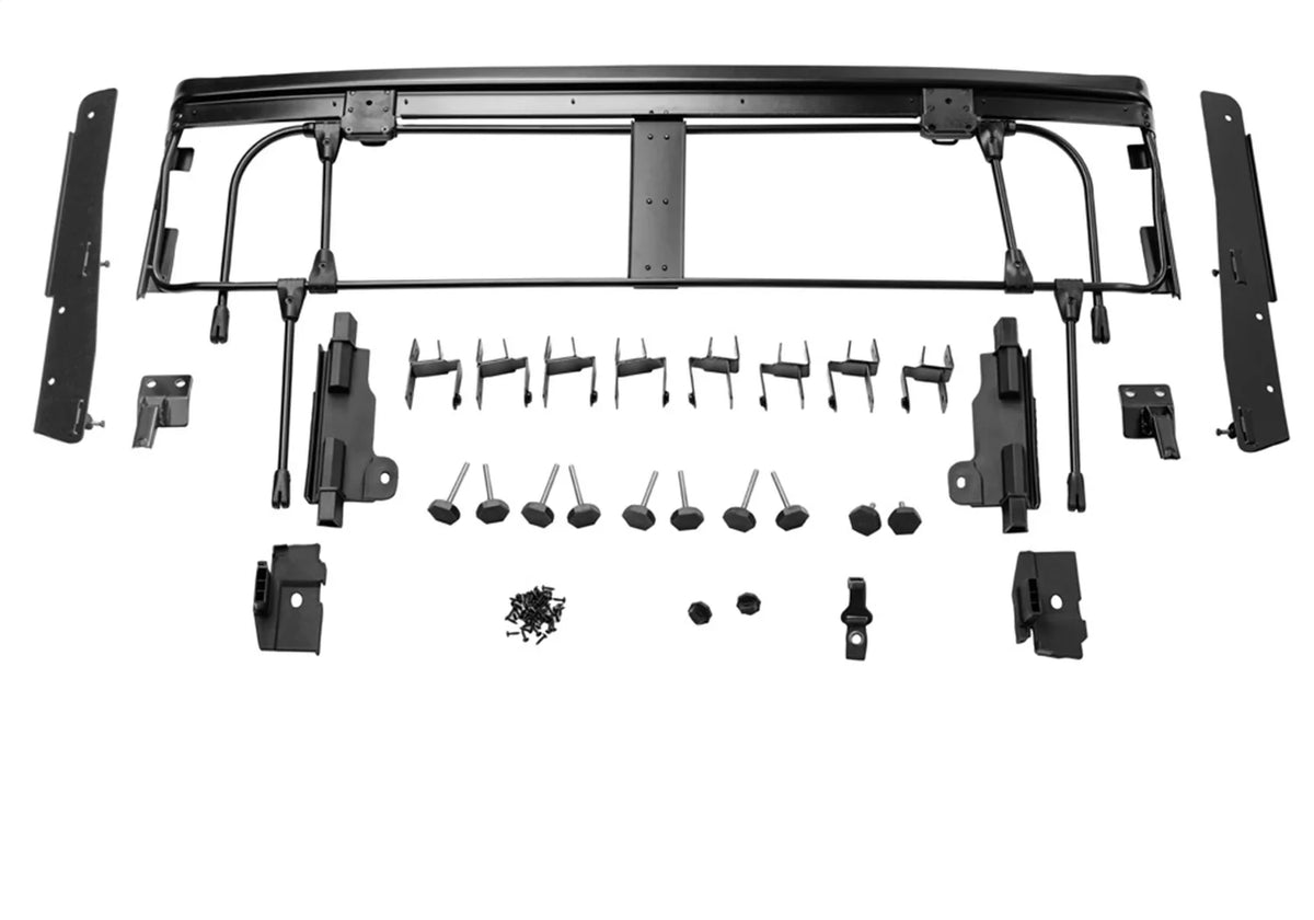 Rampage by RealTruck 139035 Trailview Frameless Soft Top Compatible with Select: 2020-2022 Jeep Gladiator, 2023 Jeep Gladiator Sport