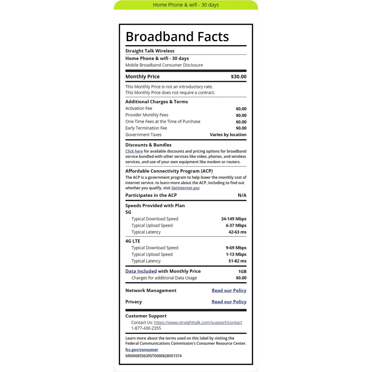 Straight Talk $30 Home Center Unlimited 30 Days Plan Direct Top Up