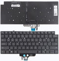 New US Black English Backlit Laptop Keyboard (Without palmrest) for Latitude 7310 7310 2-in-1 5320 7320 7320 2-in-1 5320 2-in-1 P/N:18YPJ 018YPJ Light Backlight