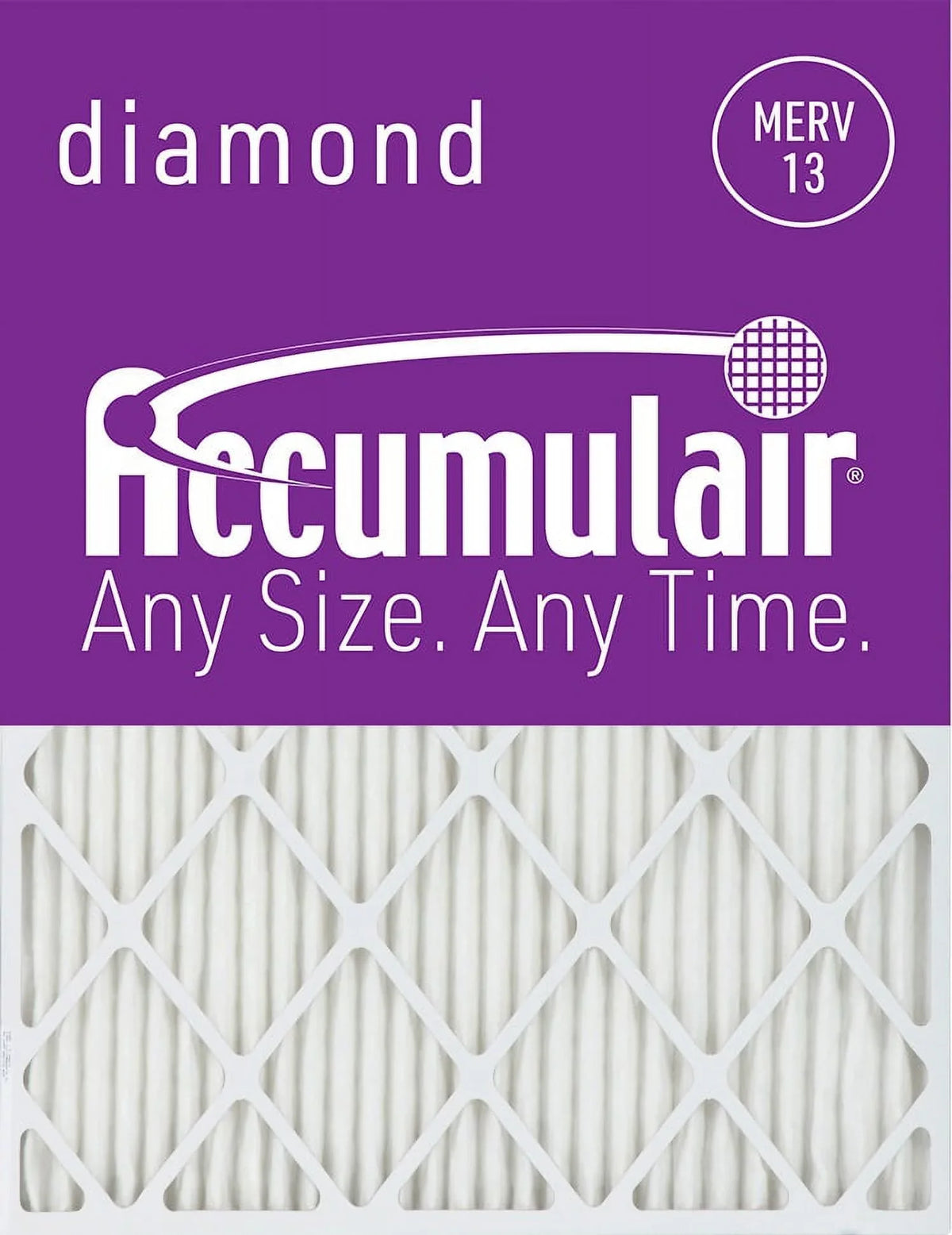 Accumulair Diamond 16x20x2 MERV 13 Air/Furnace Filters (6 pack)